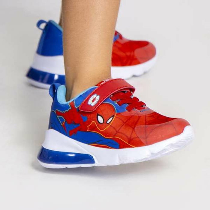 Cerdá Chaussure de sport Spiderman avec lumières, Rouge, Taille 28