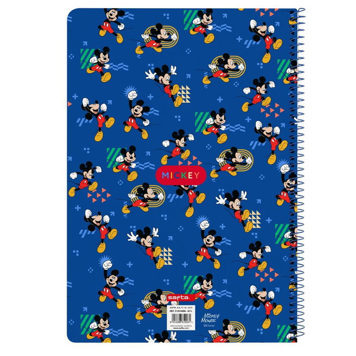 Safta Carnet de notes Mickey Mouse Clubhouse Today Bleu A4