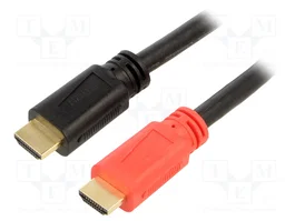 DIGITUS Câble HDMI High Speed 15m avec amplificateur
