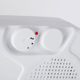 Résistance Chauffage + Ventilateur 500W Blanc