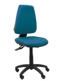 PIQUERAS Y CRESPO Chaise Elche Asynchrone Vert pétrole sans accoudoirs