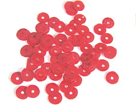 Innspiro Paillettes mates rouges 7mm 500g