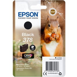 Epson C13T37814010 Cartouche d'encre Singlepack Noir - Claria Photo HD Ink - XP-8500