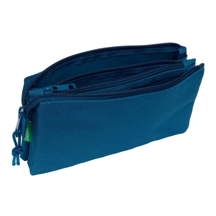 Fourre-tout Benetton Marino Blue marine 22 x 12 x 3 cm