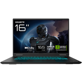 Gigabyte A16 R7-260 Ordinateur Portable Gaming 16" WUXGA 165Hz AMD Ryzen 7 32 Go RAM 1 To SSD NVIDIA RTX 5070 FreeDOS