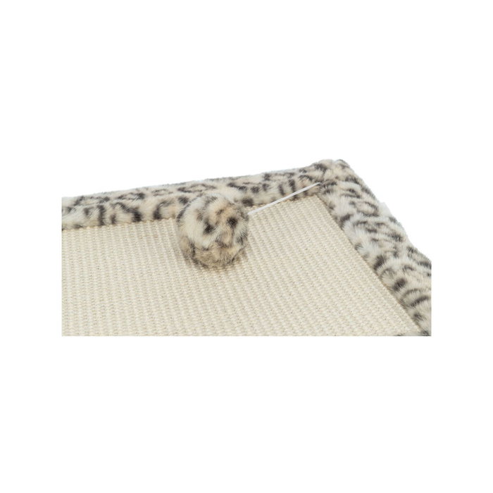 Trixie Tapis griffoir Leo Crème imprimé léopard 55 x 35 cm