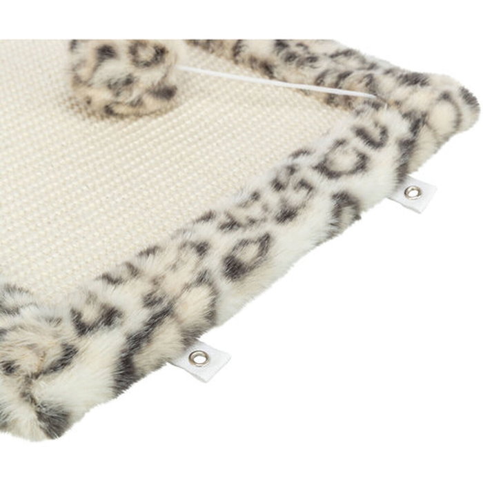 Trixie Tapis griffoir Leo Crème imprimé léopard 55 x 35 cm