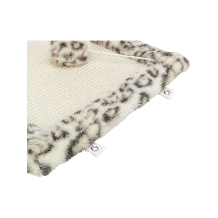 Trixie Tapis griffoir Leo Crème imprimé léopard 55 x 35 cm