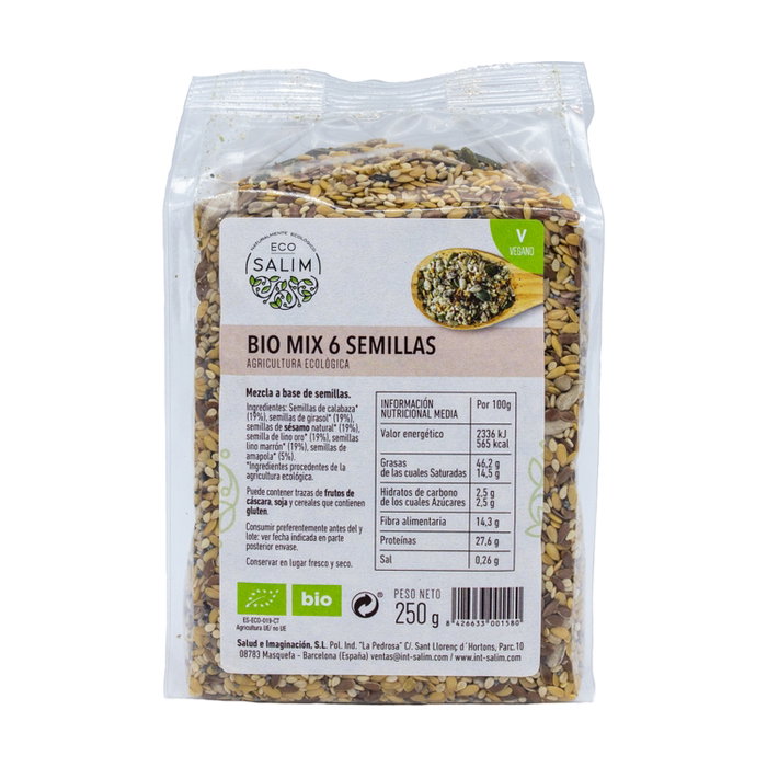 ECO SALIM BIO MIX 6 SEMILLAS 250gr