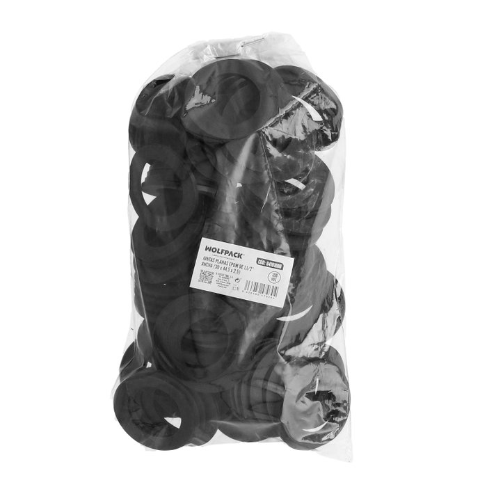 WOLFPACK LINEA PROFESIONAL Joint plat large 1 1/2 pouces, sac de 100 unités WOLFPACK LINEA PROFESIONAL Joint plat large 1 1/2 pouces, sac de 100 unités