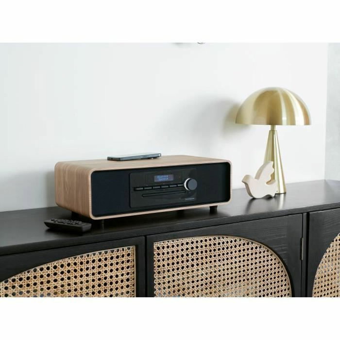 Thomson WOOD Micro-chaîne Bluetooth Bois/Noir