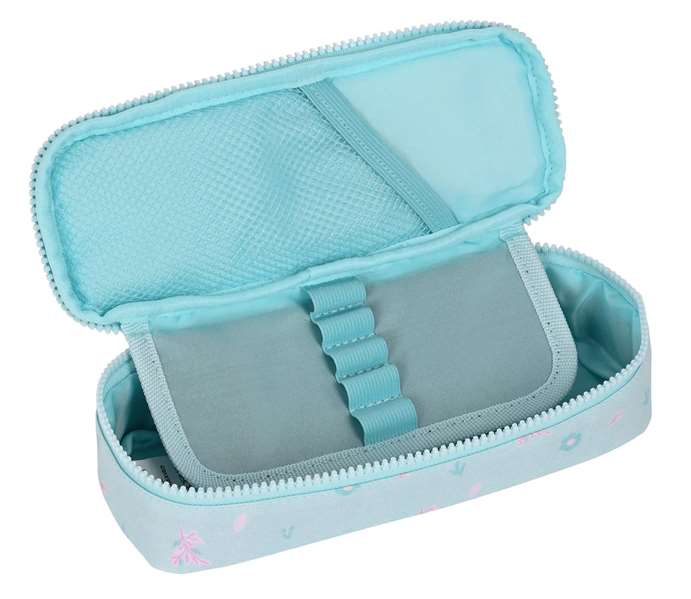 Safta Portatodo Moos "Garden" - Porte-tout pour enfant 3 ans - 22 * 5 * 8 cm - Acolchado - Rolling Printing - Bleu turquoise Safta Portatodo Moos "Garden" - Porte-tout pour enfant 3 ans - 22 * 5 * 8 cm - Acolchado - Rolling Printing - Bleu turquoise
