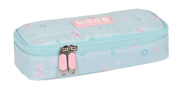 Safta Portatodo Moos "Garden" - Porte-tout pour enfant 3 ans - 22 * 5 * 8 cm - Acolchado - Rolling Printing - Bleu turquoise Safta Portatodo Moos "Garden" - Porte-tout pour enfant 3 ans - 22 * 5 * 8 cm - Acolchado - Rolling Printing - Bleu turquoise