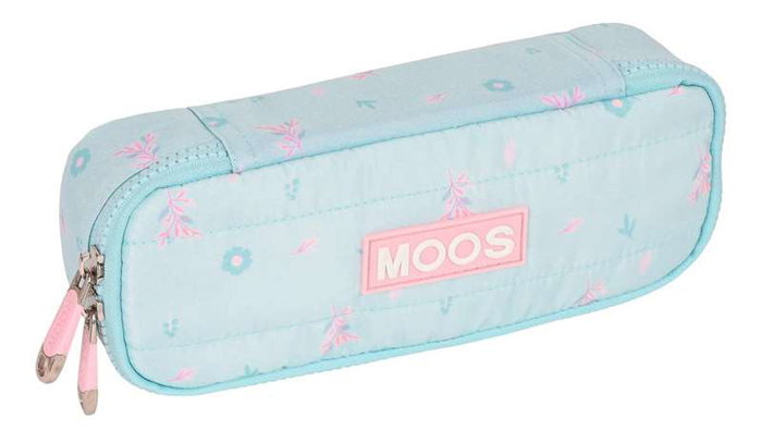Safta Portatodo Moos "Garden" - Porte-tout pour enfant 3 ans - 22 * 5 * 8 cm - Acolchado - Rolling Printing - Bleu turquoise Safta Portatodo Moos "Garden" - Porte-tout pour enfant 3 ans - 22 * 5 * 8 cm - Acolchado - Rolling Printing - Bleu turquoise