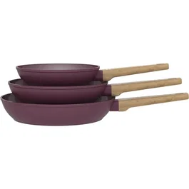 Arthur Martin Set de 3 poêles en aluminium 20-24-28 cm
