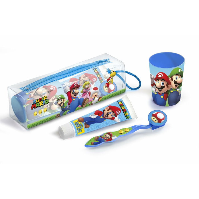 Lorenay Kit de Soins Dentaires Super Mario 4 Pièces Lorenay Kit de Soins Dentaires Super Mario 4 Pièces