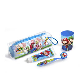 Lorenay Kit de Soins Dentaires Super Mario 4 Pièces