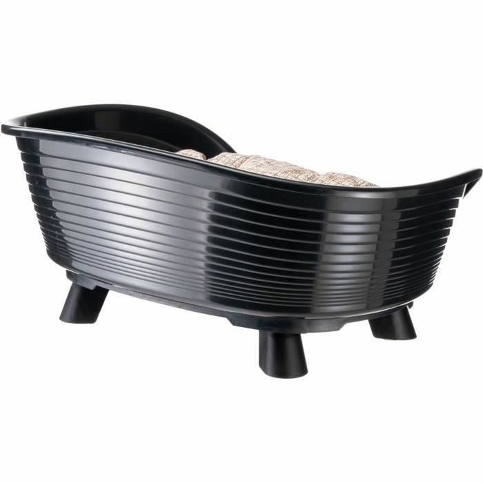 Ferplast Panier corbeille relax noir Taille M Ferplast Panier corbeille relax noir Taille M