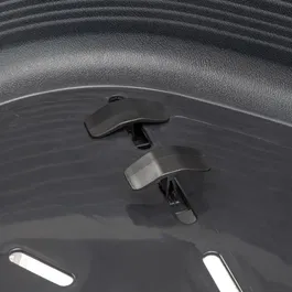 Ferplast - Panier pour chat et petit chien, coussin confortable, tissu aéré, noir, 64 x 48 x 25 cm