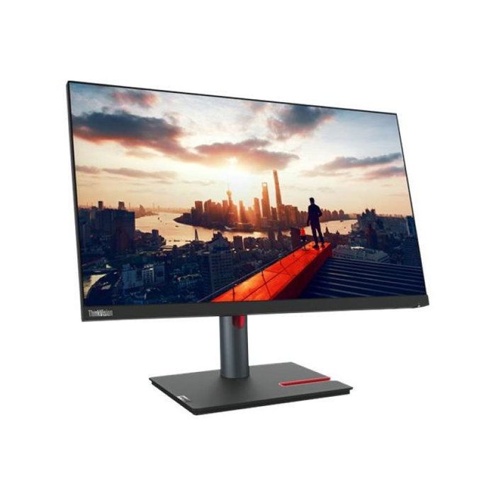 Lenovo 63B3GAT6EU Écran PC ThinkVision P24h-30, 24 Pouces, Pivot, HDMI et USB-C
