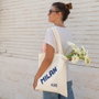 Milán 430 Bolsa tote bag série 1918 beige polyester 12,6 L