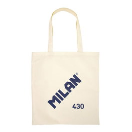Milán 430 Bolsa tote bag série 1918 beige polyester 12,6 L