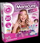 Science for you - Kit studio de manicure pour créer son vernis à ongles coloré et personnaliser ses ongles avec autocollants - 29 x 30 x 6 cm