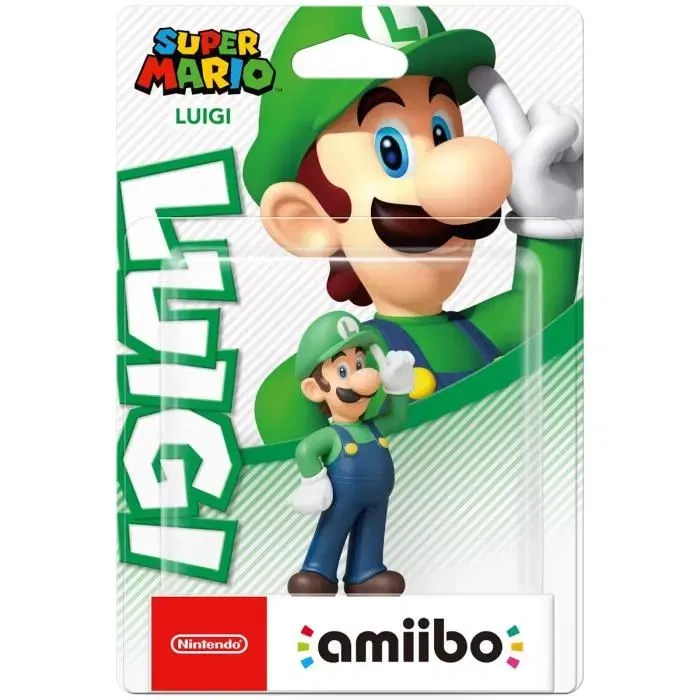 Nintendo Figurine Amiibo Luigi - Collection Super Mario - Compatible Nintendo Switch, 3DS, Wii U Nintendo Figurine Amiibo Luigi - Collection Super Mario - Compatible Nintendo Switch, 3DS, Wii U