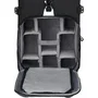 YENKEE YBB 1505 Sac à dos pour appareil photo ZOOMER - Imperméable pour ordinateur portable 15,6", 25L, Noir/Gris