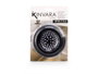 KINVARA Bouchon d'évier silicone et acier noir