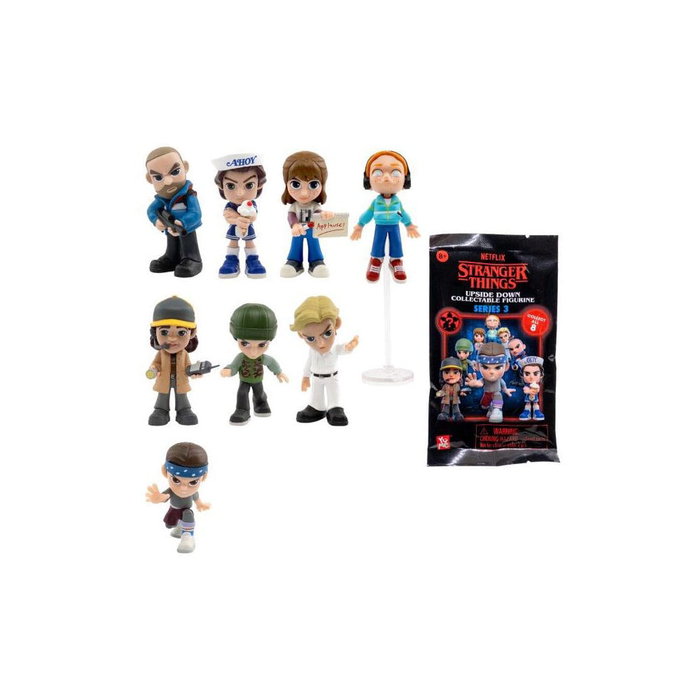 YuMe Toys Stranger Things Présentoir de 24 Mini Figurines Secret Capsule Upside Down Series 3