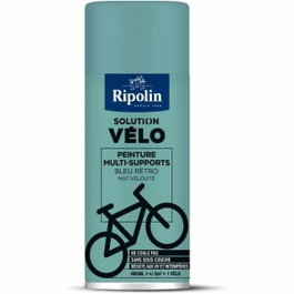 Ripolin Peinture Aérosol Vélo Bleu Retro Mat 0,4 L