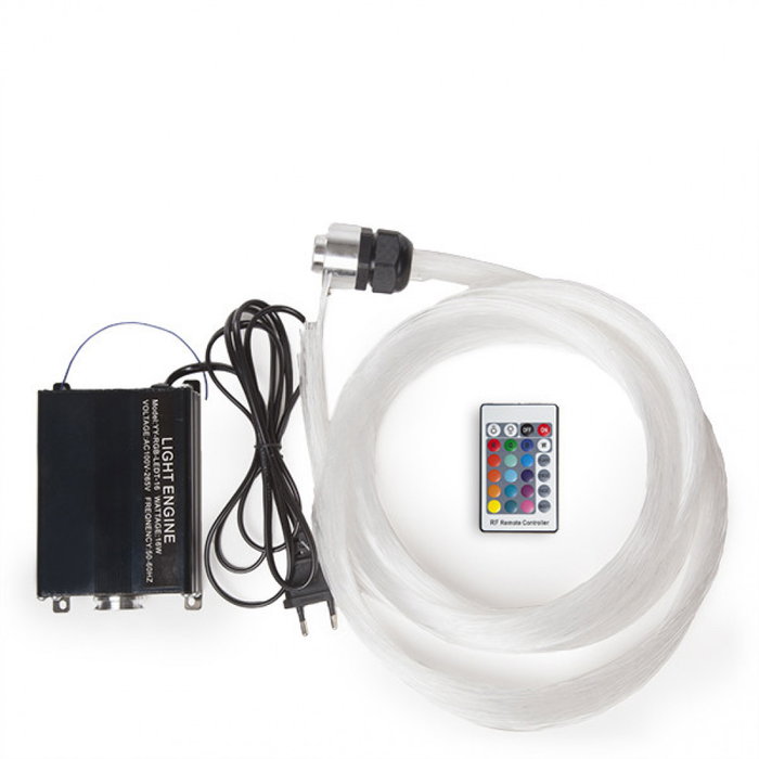 Machine 16W Luz Fibra Optique 150 Fils 16W LED RVB 40.000H Machine 16W Luz Fibra Optique 150 Fils 16W LED RVB 40.000H