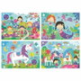 Educa Set de 4 Puzzles Progressifs Monde de la Fantaisie (20-40-60-80 pièces)