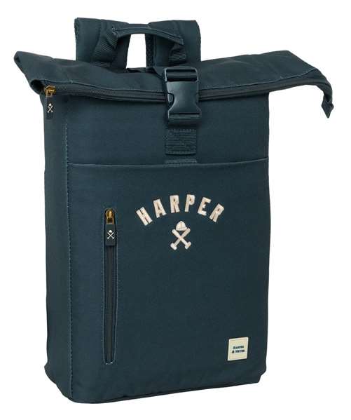 Safta Harper & Neyer Sac à dos avec rabat pour ordinateur portable 15,6 pouces, 28x42x13 cm Safta Harper & Neyer Sac à dos avec rabat pour ordinateur portable 15,6 pouces, 28x42x13 cm