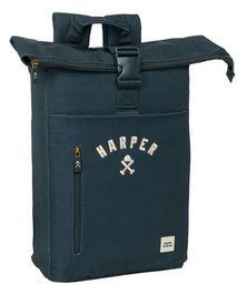 Safta Harper & Neyer Sac à dos avec rabat pour ordinateur portable 15,6 pouces, 28x42x13 cm
