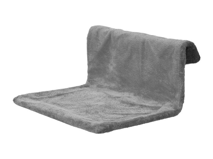 Mascow Cama Gato Colgante Radiador 46 x 3 x 30 cm Marron Tela et Metal (Set de 12)