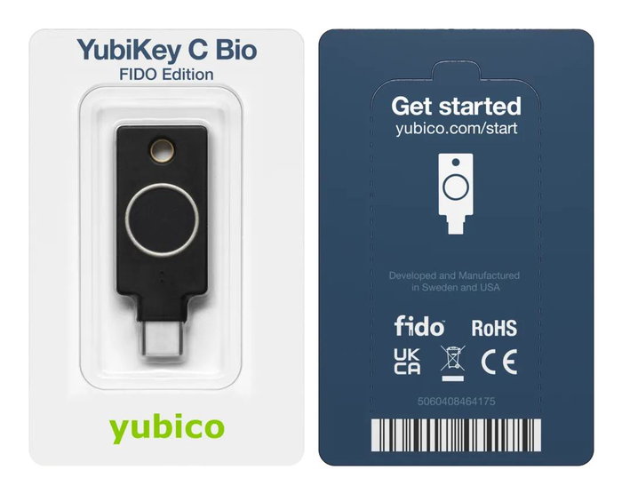 Yubico YubiKey C Bio FIDO Edition USB-C