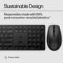 HP Ensemble clavier et souris sans fil HP 650 Noir
