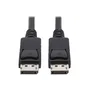 Eaton Câble DisplayPort P580-010 4K 60 Hz avec verrous de sécurité, 3,05 m