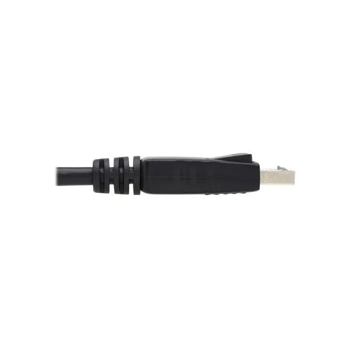 Eaton Câble DisplayPort P580-010 4K 60 Hz avec verrous de sécurité, 3,05 m