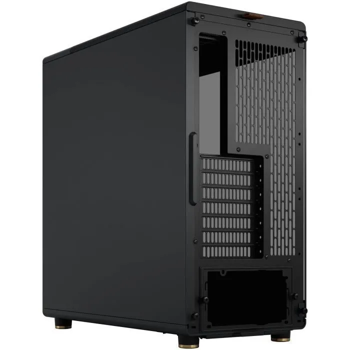 Fractal Design North Charcoal Black TG Dark Tint - Boîtier PC ATX avec ventilation et USB-C