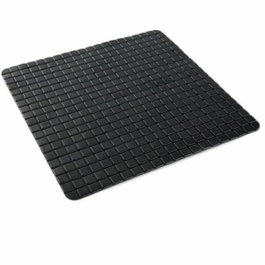 Today Tapis de douche anti-dérapant Utility carré noir 50 x 50 cm
