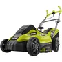 Ryobi Tondeuse Électrique RLM15E36H 1500W - Largeur de Coupe 36 cm, 5 Réglages Hauteur, Fonction Mulching pour Jardins jusqu'à 600 m²
