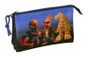 Safta Portatodo Triple - Organisateur de bureau en plastique - 22 x 12 x 3 cm - À partir de 3 ans