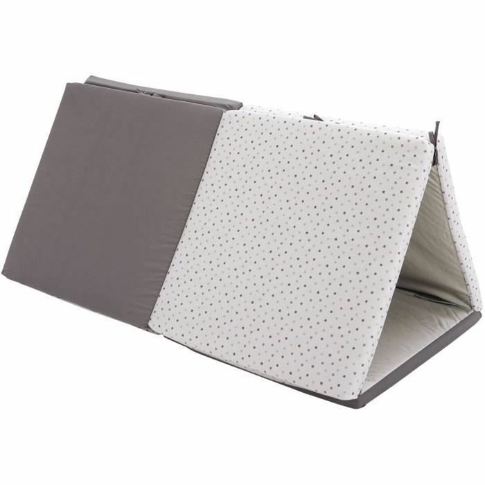 Candide Tapis d'éveil XL Évolutif 5-en-1 - Gris / Étoiles