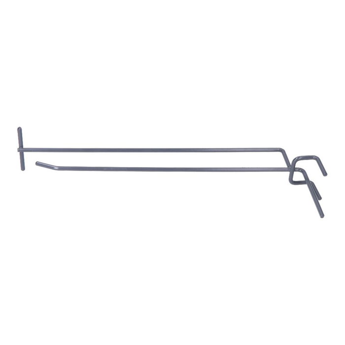 Basics Crochet simple à fourche avec porte-étiquette pour panneau grille, ø3 x 250 mm Basics Crochet simple à fourche avec porte-étiquette pour panneau grille, ø3 x 250 mm