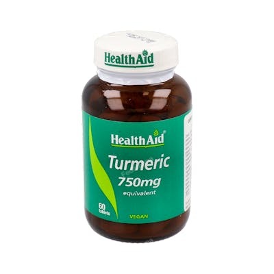 Health Aid Curcuma racine 750 mg 60 comprimés Health Aid Curcuma racine 750 mg 60 comprimés