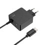 Ewent Cargateur Mural USB-C 45W PD EW3979 avec Port USB-A Supplémentaire pour Smartphones Tablettes et Ordinateurs Portables