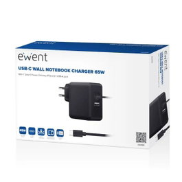 Ewent EW3979 Chargeur Mural 45 W USB-C et USB-A